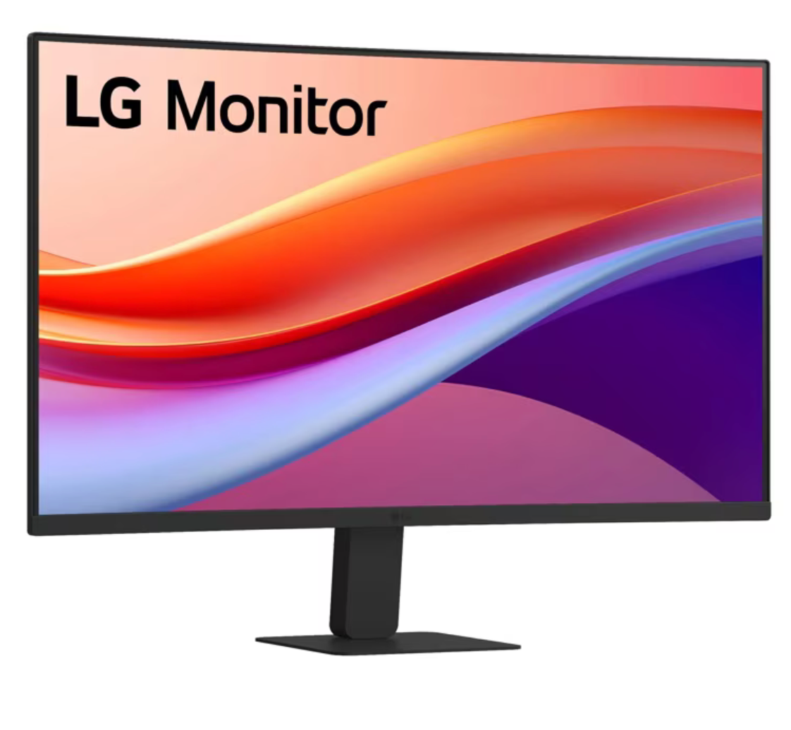 LG Monitor 24U421A-B - Curved Screen - 23.8" LG 1980 x 1080 VA HDMI / USB-C Black