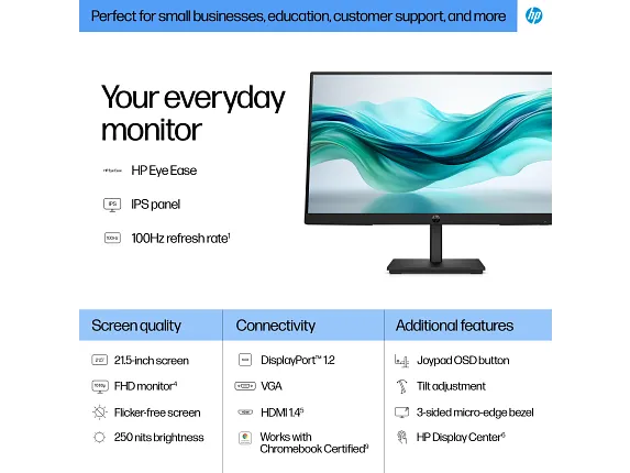 HP - 21.5" - Serie 3 Pro 322pf