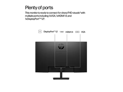 HP S3 Pro - 27" - 1920 x 1080 HP IPS DisplayPort / HDMI 100Hz