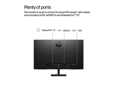 HP Series 3 Pro 327ph - LCD monitor - 27" HP HDMI / DisplayPort / VGA