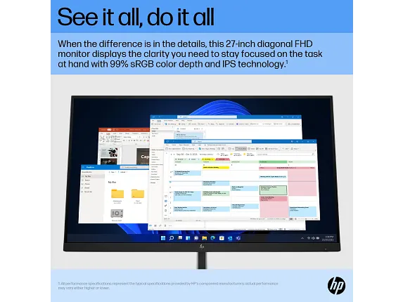 HP E27 G5 - E-Series - LED monitor