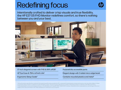 HP E27 G5 - E-Series - LED monitor
