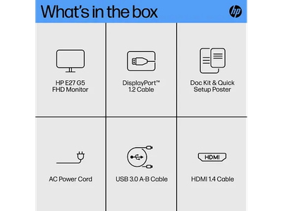 HP E27 G5 - E-Series - LED monitor