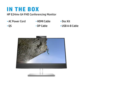 HP E24mv G4 Conferencing Monitor - E-Series - LED monitor