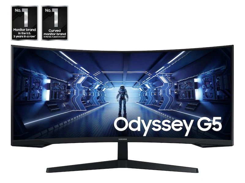 Samsung Odyssey G5 C34G55TWWN - G55T Series - LED monitor