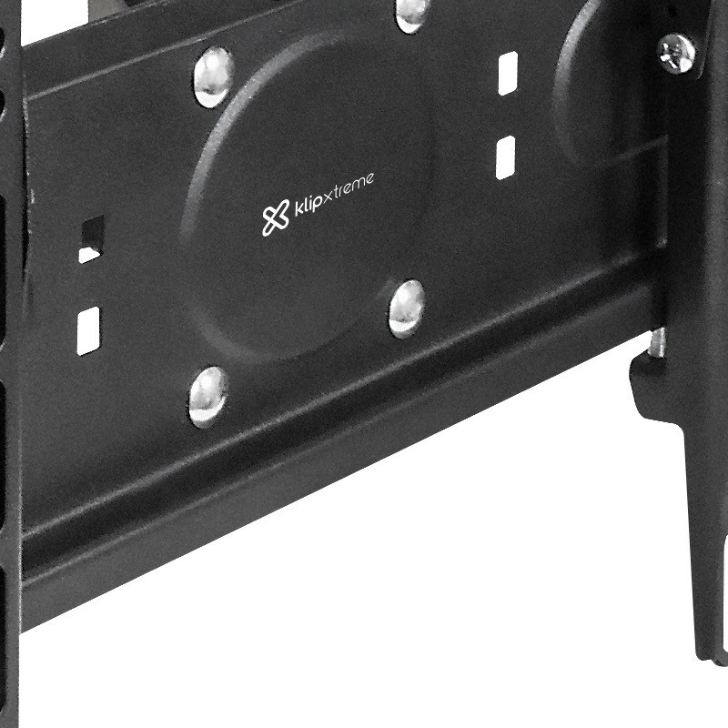 Klip Xtreme KPM-885 - Mounting kit (interface plate, interface bracket, dual articulating arm) for LCD / plasma panel - powder-coated steel