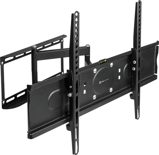 Klip Xtreme KPM-885 - Mounting kit (interface plate, interface bracket, dual articulating arm) for LCD / plasma panel - powder-coated steel