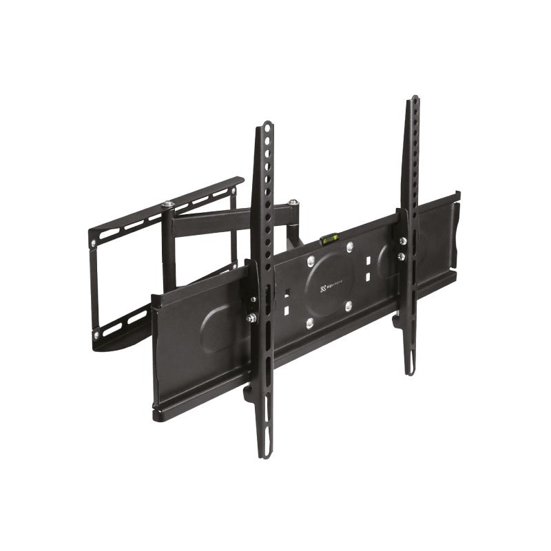 Klip Xtreme KPM-885 - Mounting kit (interface plate, interface bracket, dual articulating arm) for LCD / plasma panel - powder-coated steel