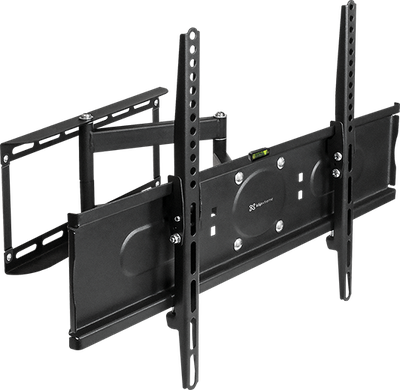 Klip Xtreme KPM-885 - Mounting kit (interface plate, interface bracket, dual articulating arm) for LCD / plasma panel - powder-coated steel