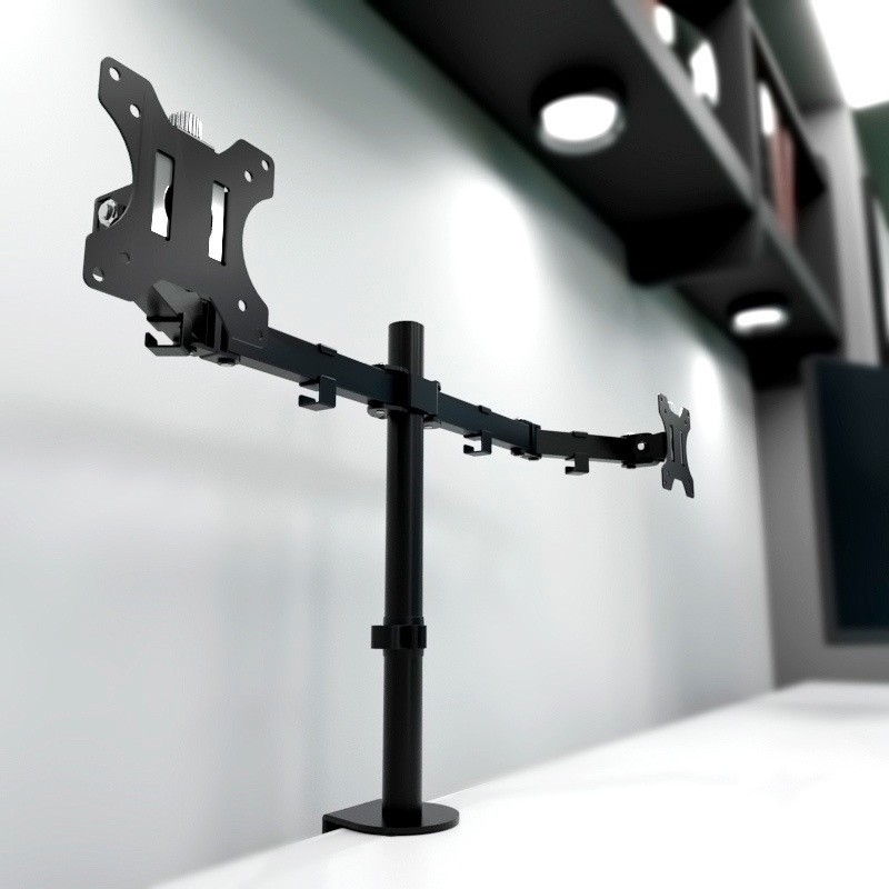 Klip Xtreme - Monitor mounting kit - Double 13"-32"