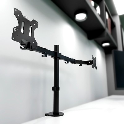 Klip Xtreme - Monitor mounting kit - Double 13"-32"