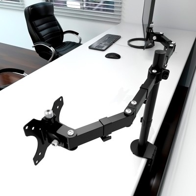 Klip Xtreme - Monitor mounting kit - Double 13"-32"
