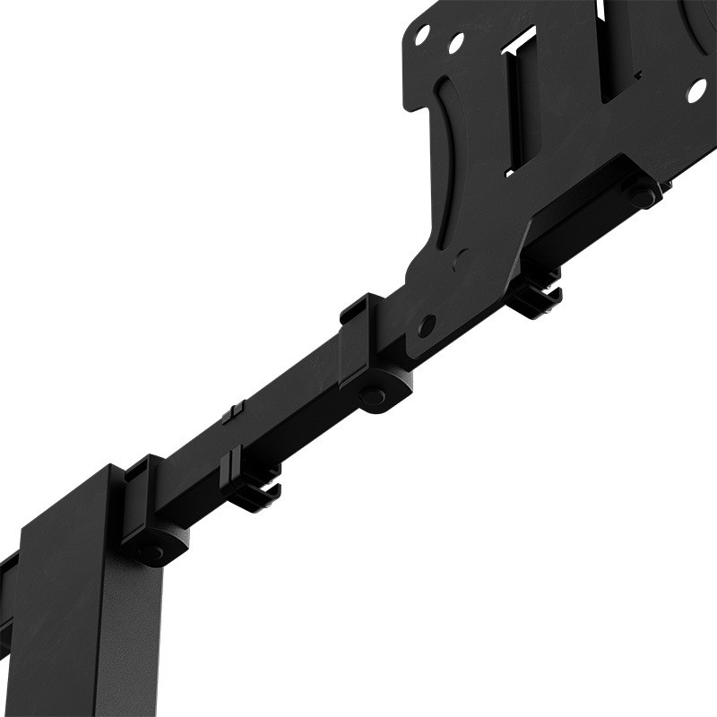 Klip Xtreme - Desktop to monitor mounting kit - With power strip