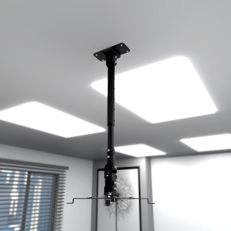 Klip Xtreme KPM-610B - Mounting kit (legs, tilt/swivel ceiling mount) - for projector