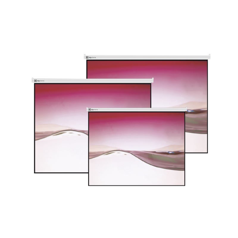 Klip Xtreme KPS-304 - Projection screen - ceiling mountable, wall mountable
