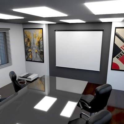 Klip Xtreme KPS-304 - Projection screen - ceiling mountable, wall mountable