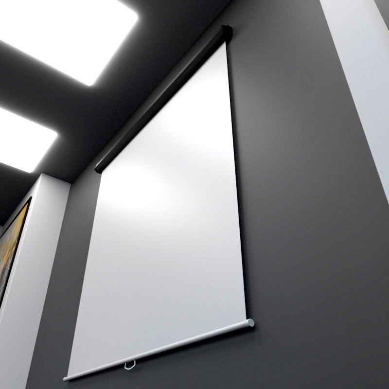 Klip Xtreme KPS-502 - Projection screen - ceiling mountable, wall mountable