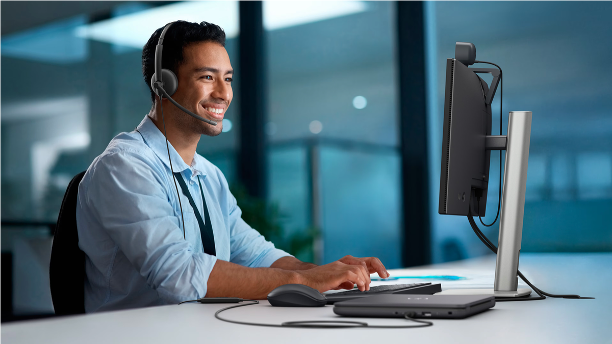 Dell - Headset - WH125 Wired