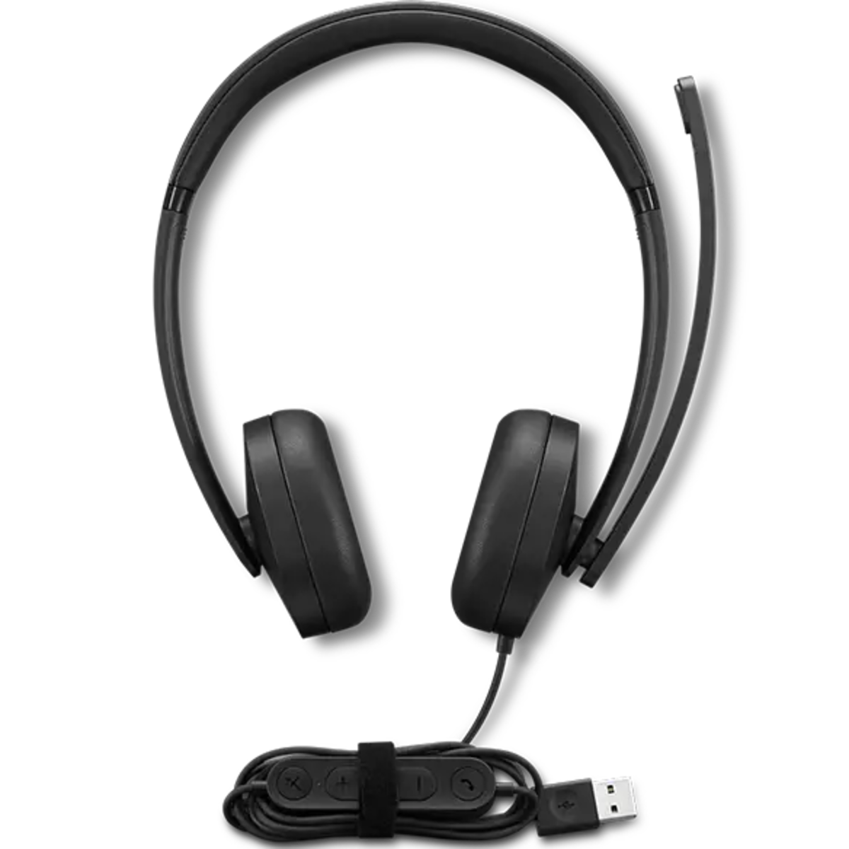 Lenovo - Headphones - USB-A Wired Stereo Headset Gen