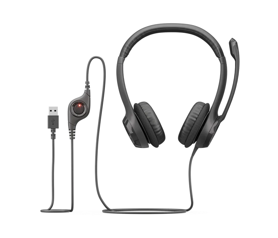 Logitech USB Headset H390 - Headset - on-ear