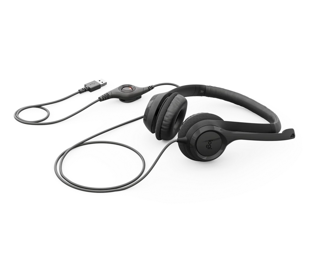 Logitech USB Headset H390 - Headset - on-ear