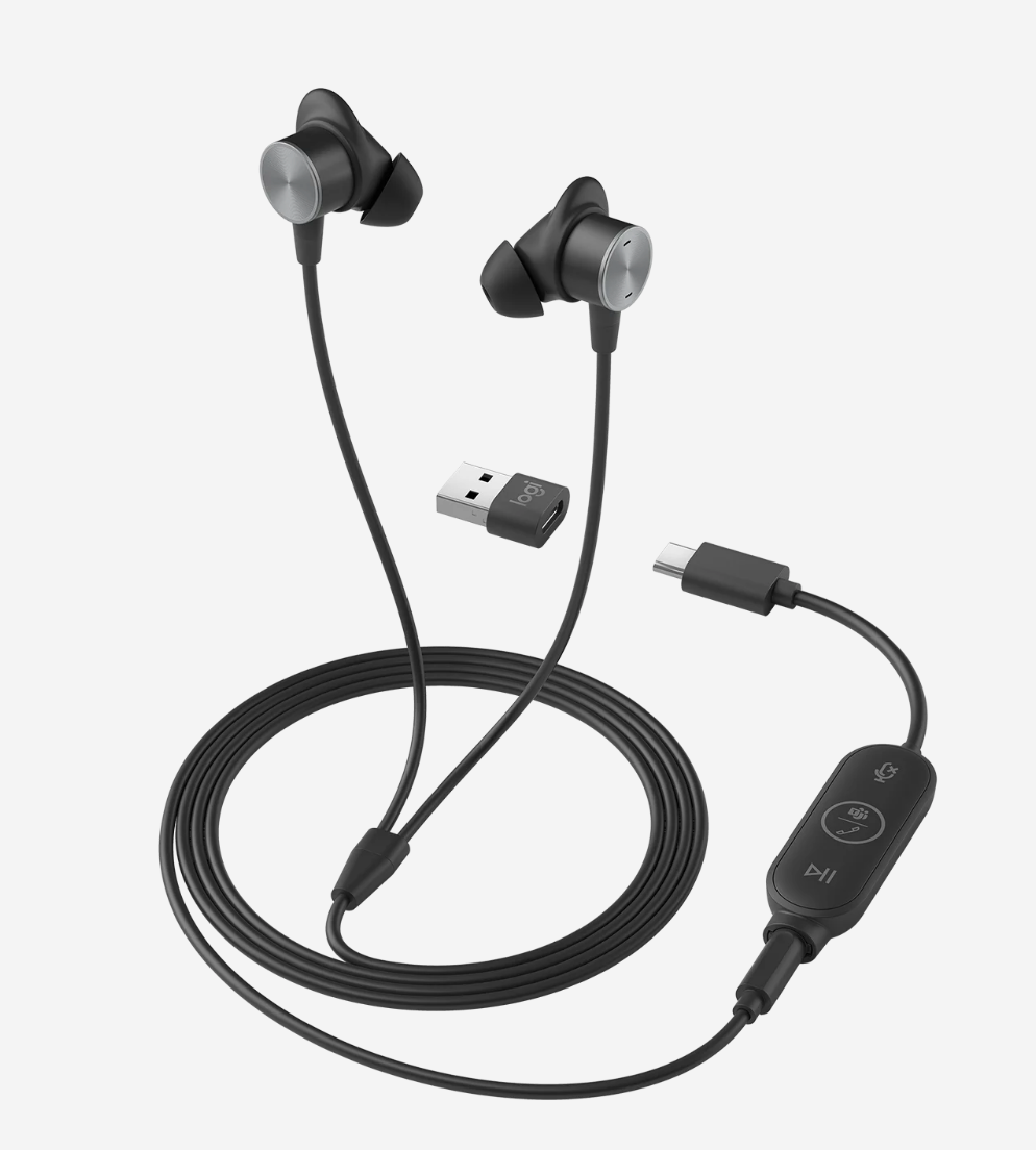 Logitech Zone Wired Earbuds - Headset - in-ear