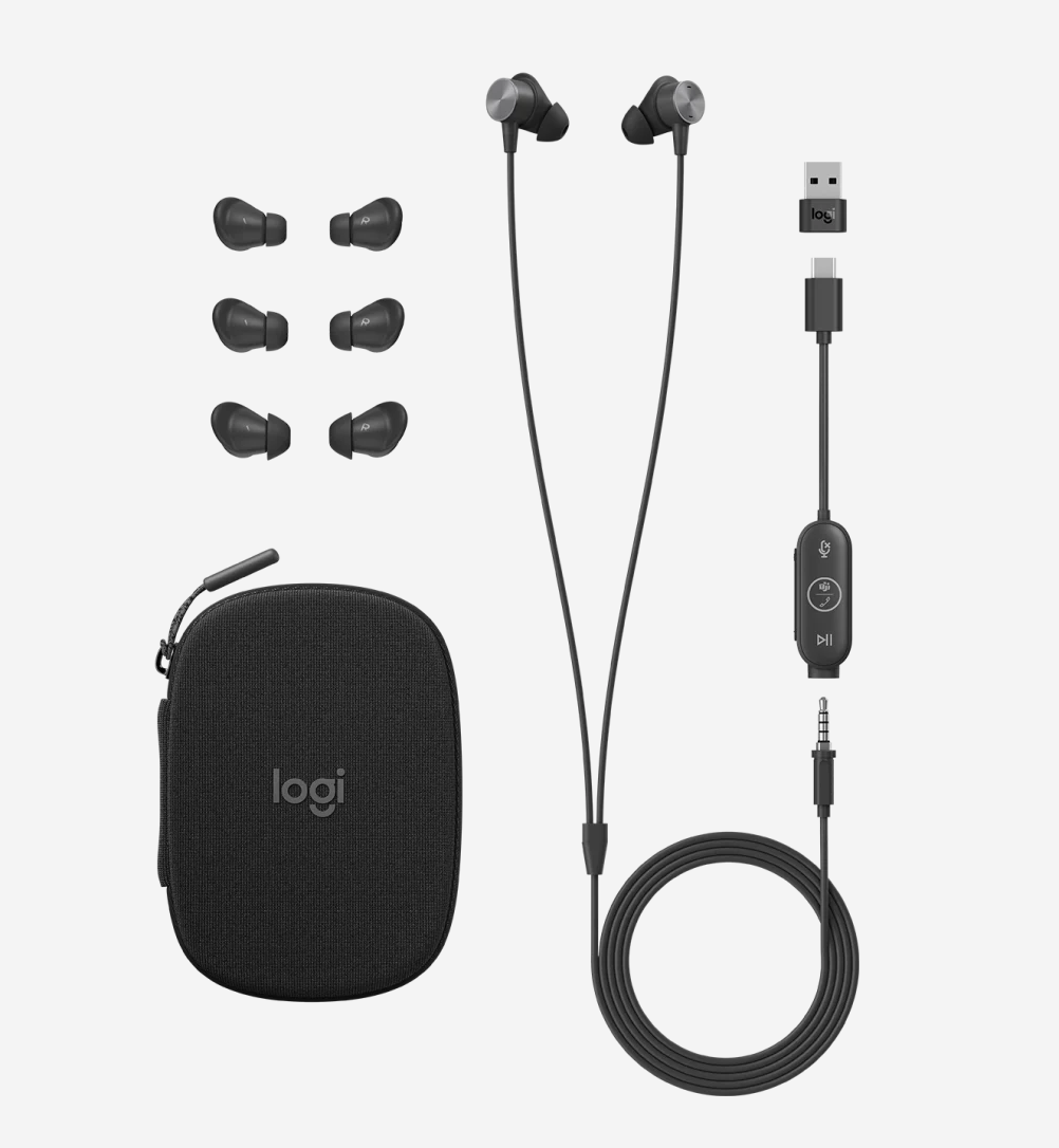 Logitech Zone Wired Earbuds - Headset - in-ear