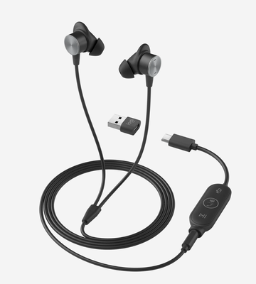 Logitech Zone Wired Earbuds - Headset - in-ear