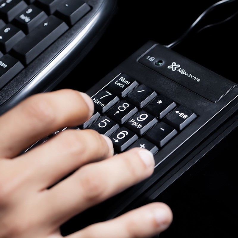 Klip Xtreme KNP-100 Abacus Numeric - Keypad - USB