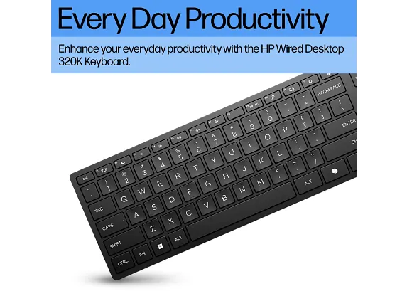 HP Desktop 320K - Keyboard - USB