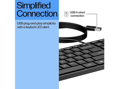 HP Desktop 320K - Keyboard - USB