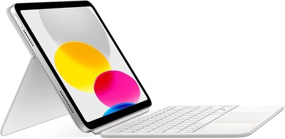 Apple Magic Keyboard Folio - Keyboard and folio case - with trackpad (WHITE)
