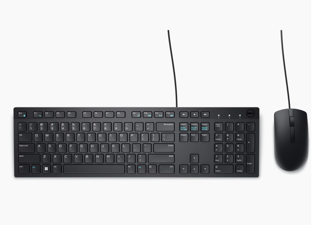Dell KM300C - Keyboard and mouse set - USB