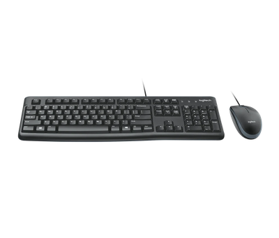 Logitech Desktop MK120 - Keyboard and mouse set - USB