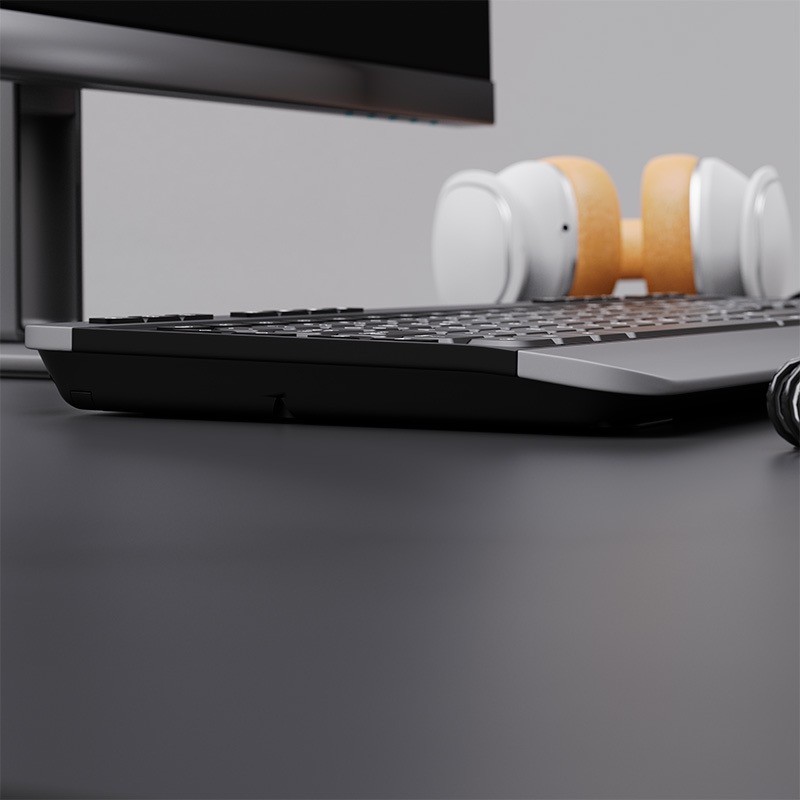 Klip Xtreme - Keyboard and mouse set - English