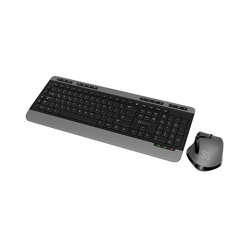 Klip Xtreme - Keyboard and mouse set - English