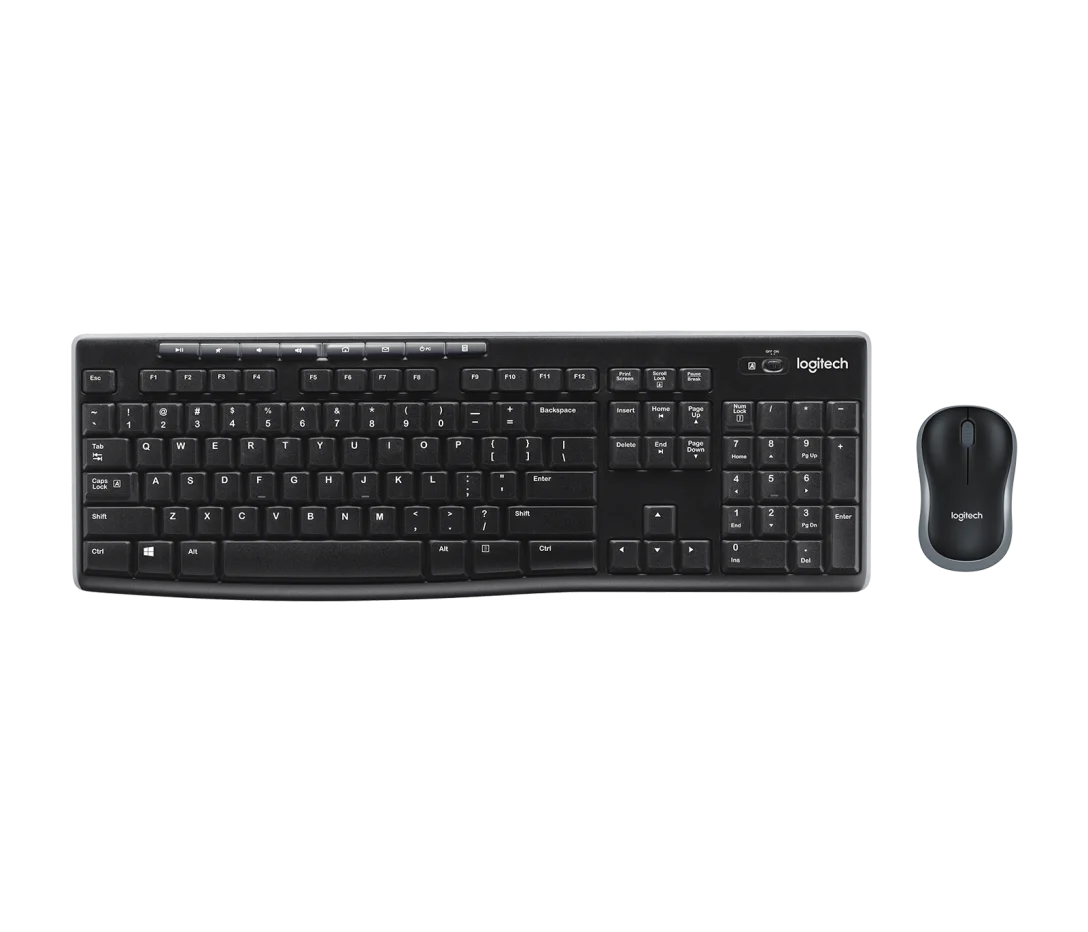 Logitech MK270 Wireless Combo - Keyboard and mouse set - wireless