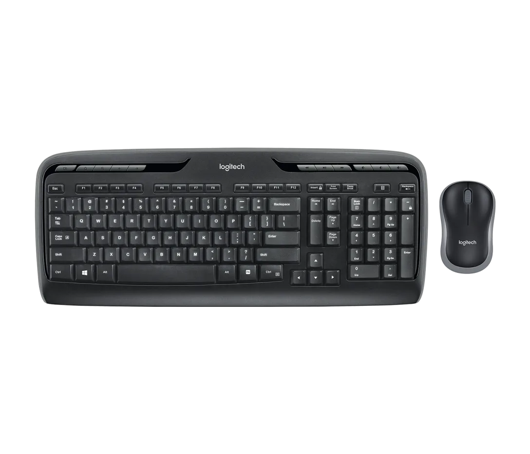 Logitech Wireless Desktop MK320 - Keyboard and mouse set - wireless