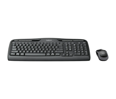 Logitech Wireless Desktop MK320 - Keyboard and mouse set - wireless