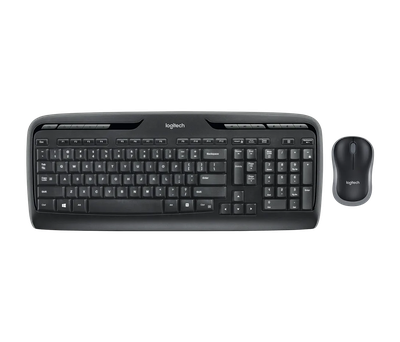 Logitech Wireless Desktop MK320 - Keyboard and mouse set - wireless