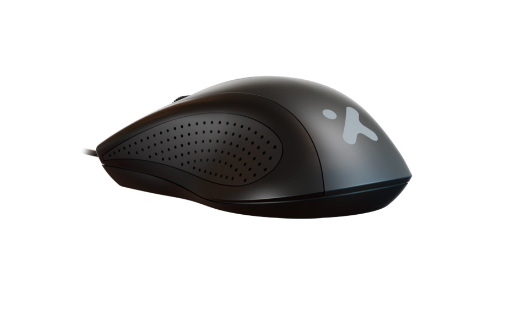 Xtech - XTM-206 - Mouse Xtech USB Wired Black Ambidextrous 3Button 1200 dpi