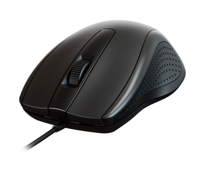 Xtech - XTM-206 - Mouse Xtech USB Wired Black Ambidextrous 3Button 1200 dpi