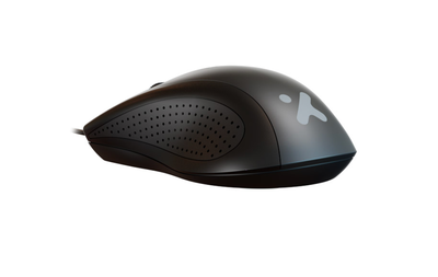 Xtech - XTM-206 - Mouse Xtech USB Wired Black Ambidextrous 3Button 1200 dpi