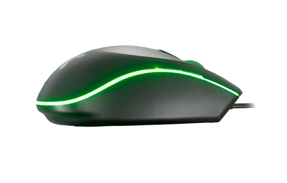 Xtech - XTM-218 - Mouse Xtech USB Wired Black 4 buttons with Light 2400 dpi