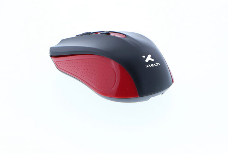 Xtech - Mouse - 2.4 GHz Xtech Wireless Red-1600dpiXTM-310RD