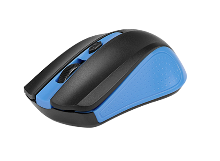 Xtech - Mouse - 2.4 GHz Xtech Wireless Blue 1600 dpi XTM-310BL
