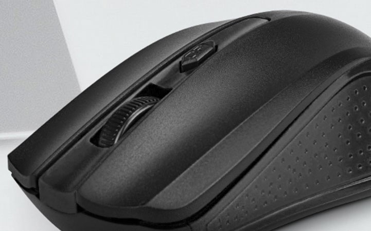 Xtech - Mouse - 2.4 GHz Xtech Wireless All black 1600 dpi XTM-310BK
