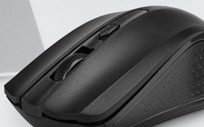 Xtech - Mouse - 2.4 GHz Xtech Wireless All black 1600 dpi XTM-310BK