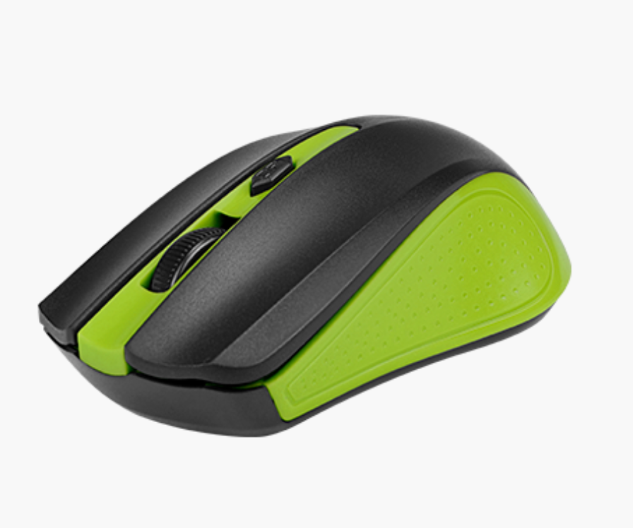 Xtech - Mouse - 2.4 GHz Xtech Wireless Green 1600dpi XTM-310GN