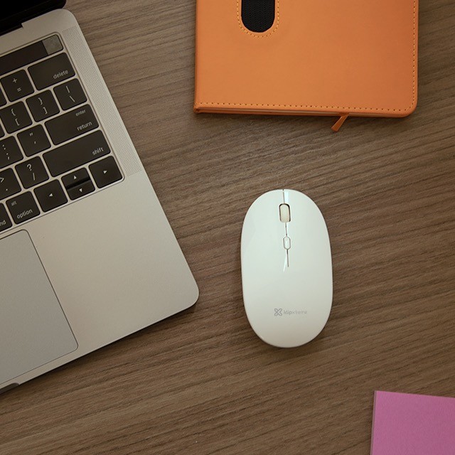 Klip Xtreme - Mouse - 2.4 GHz Klip Xtreme Wireless Classic white 4 buttons 1600dpi